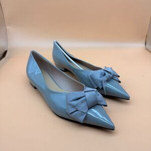 C.Paravano Women's Kitten Heel Pumps - 2.16 Inch Low Heels With C-Buckle Design